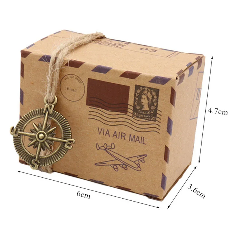 20 шт Свадебные винтажные шоколадные конфеты упаковка подарочная коробка свадебные подарки сумка для вечеринок креативная подарочная коробка