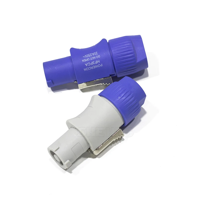 

4pcs/Dj Equipment PowerCON Type Plug Panel Connector Great Quality For LED Stage Light or wash light
