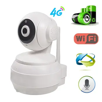 

3G 4G GSM SIM Card IP Camera Wifi 1080P HD CCTV Camera Home de seguranca Surveillance Baby Monitors Battery 2-Way Audio PTZ Cam