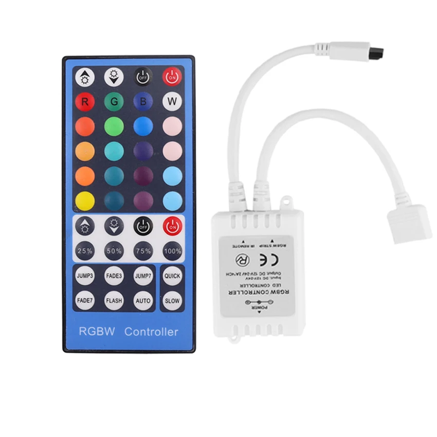 dc-12v-remote-controller-ir-24key-44key-40key-for-smd-5050-3528-rgb-rgbw-led-strip