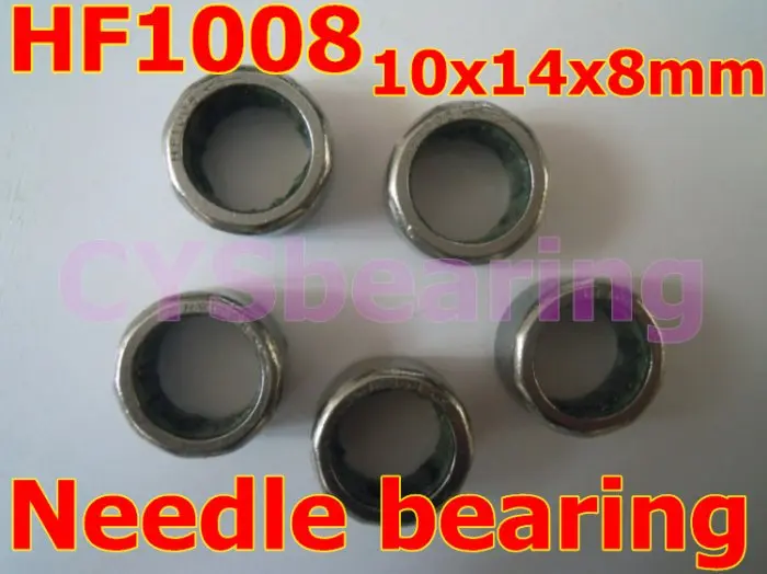 10X14X8mm HF101408 HF1008 в одну сторону нарисованная игольчатая чашка с подшипником/муфтой