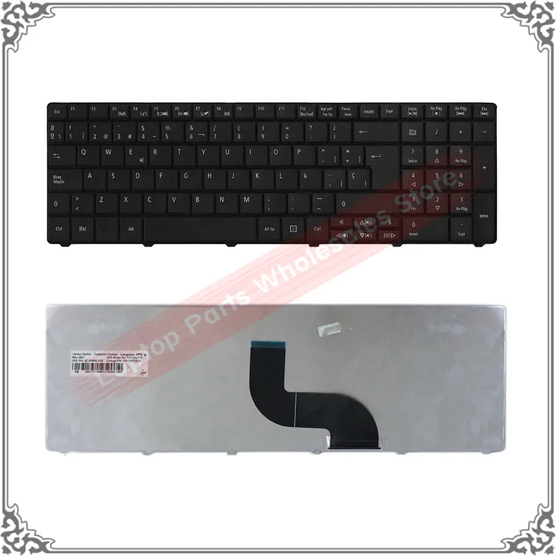 Испанская клавиатура для Acer Aspire 5742 5742G 5742Z 5742ZG 5745 5745G 5745P 5745PG 5745Z черная SP
