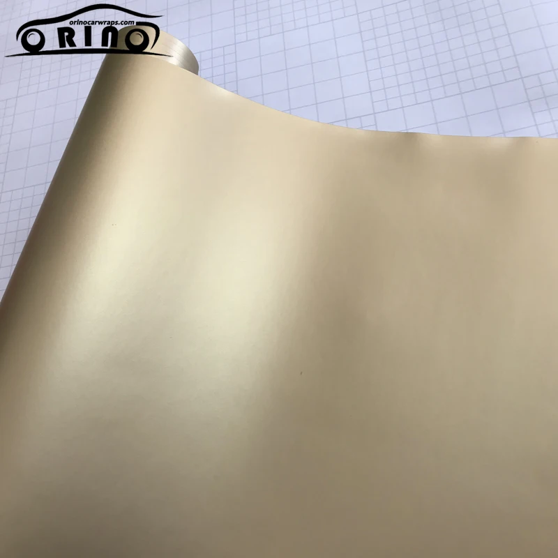 champagne gold metallic vinyl film-4