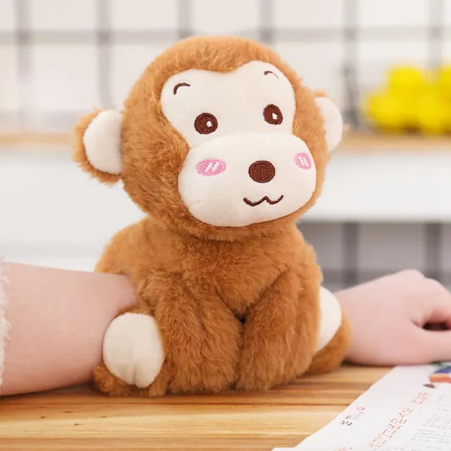 red monkey slap bracelet