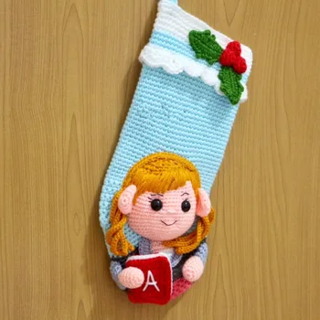 

Crochet handmade sock for festival teacher style model number SC0049