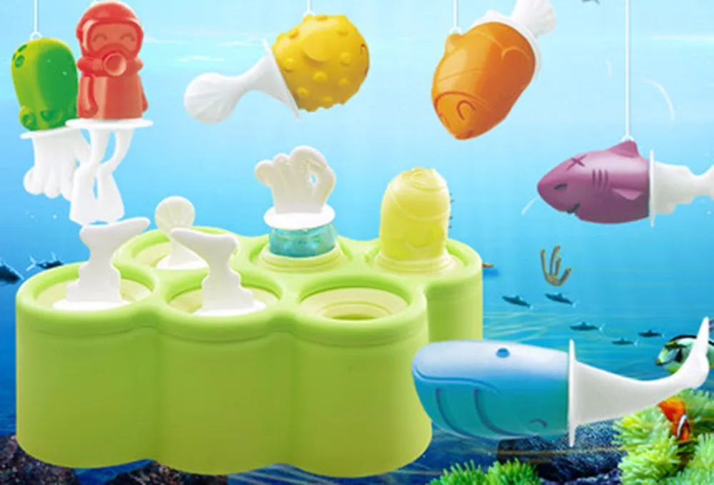 6-Cell-DIY-Frozen-Ice-Cream-Pop-tools-silicon-Mold-Marine-Animals-Shape-Popsicle-Maker-Lolly-Mould-Tray-Pan-Kitchen-Tool-KC1334 (4)