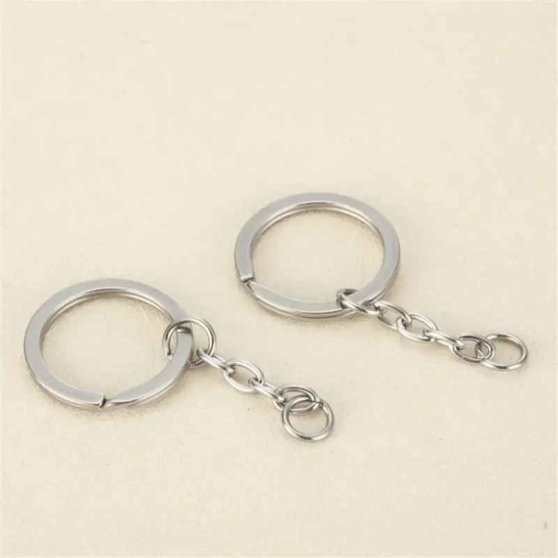 

Durable Stainless Steel Keyring Key Chain DIY Gift Bag Ornaments Decoration