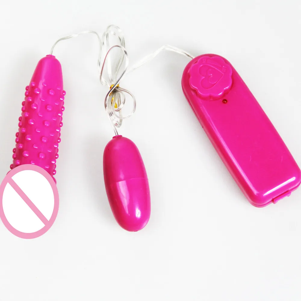 hb007vibrating dildo double Jump Eggs Sex Toys (1)