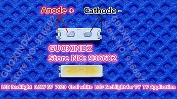 

For LG LED LCD Backlight TV Application LED Backlight 0.8W 6V 7020 Cool white High Power LED LED LCD TV Backlight BD72F