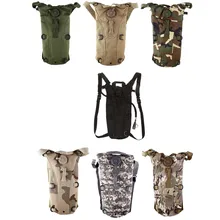 Hydration Bladder Pack 3L TPU Camping Water Bag Nylon Waterproof Tactical Military Backpack Travel Outdoor Sports Hiking Pouch