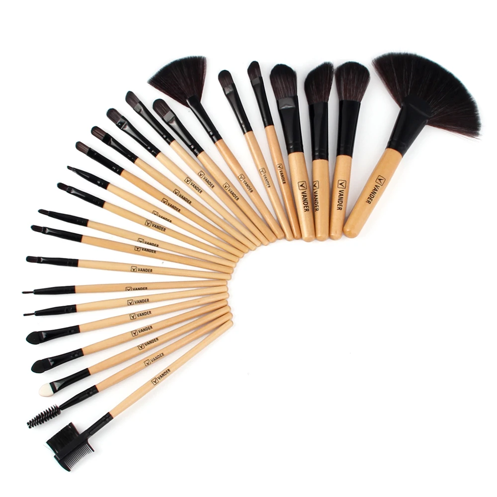 VANDER 24Pcs Makeup Brushes Set Professional Makeup Brushes & Tools Kit Of Cosmetic Make Up Set Brushes For Face With Bag  (3)