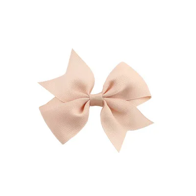 Hair Bow Boutique Solid Grosgrain Ribbon Hairgrips Hair Clips Headwear Barrette Bowknot For Women Girls Accessories (11)