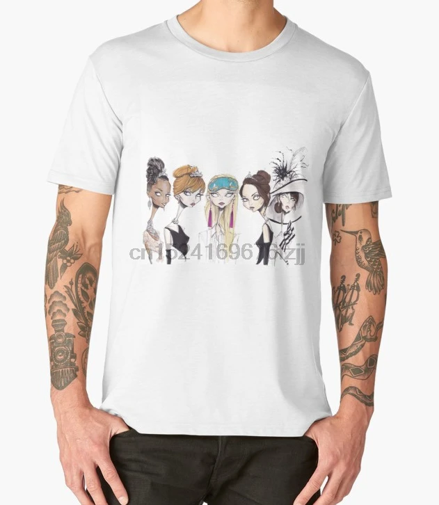 

Printed Men T Shirt Cotton tshirts O-Neck Short-Sleeve Big little lies illustration Women T-Shirt