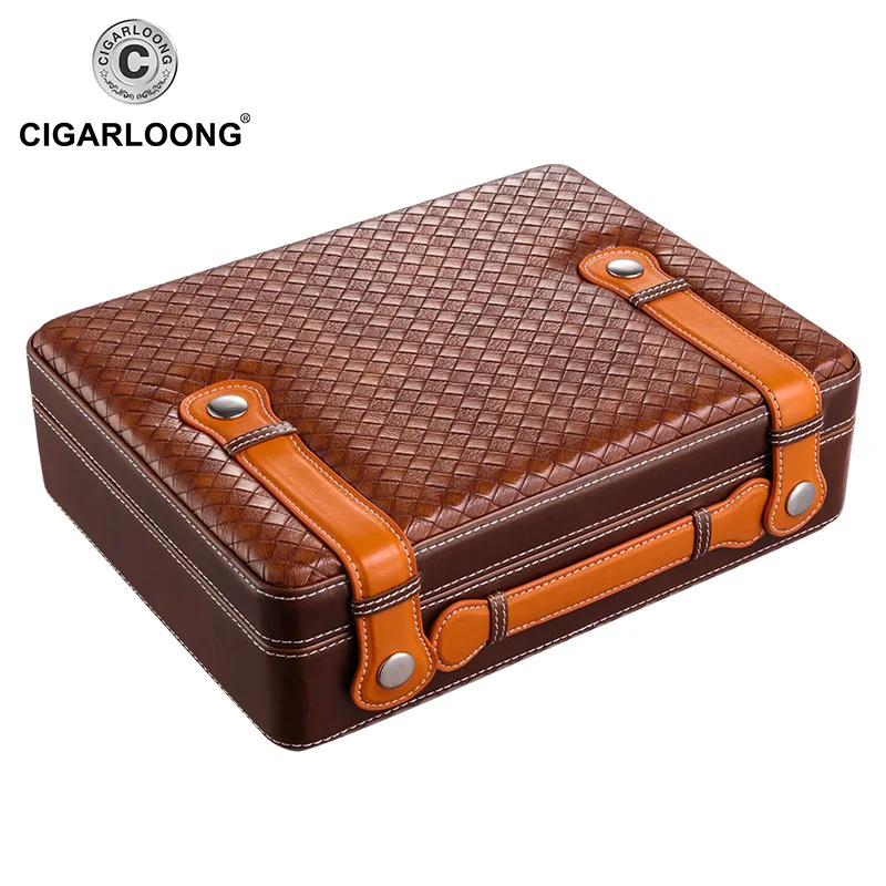 

Luxury christmas gift COHIBA Cigar Box Cedar Wood Cigar case Moisturizing Cabinet Cigar Humidor CA-0409