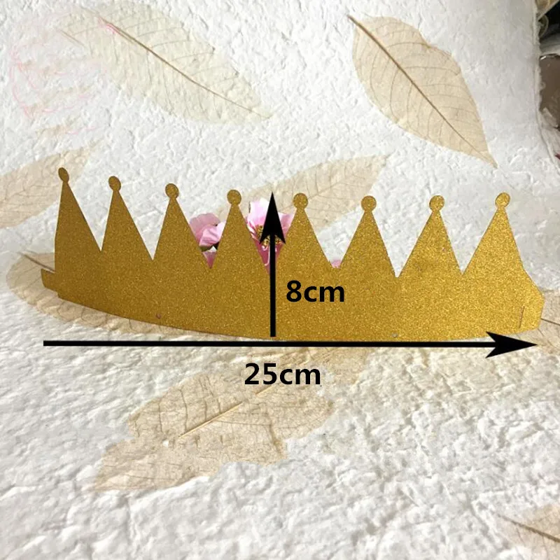 Новые головные уборы с золотой пудрой и короной, головные уборы на день рождения, Детские вечерние головные уборы для взрослых, товары для дня рождения