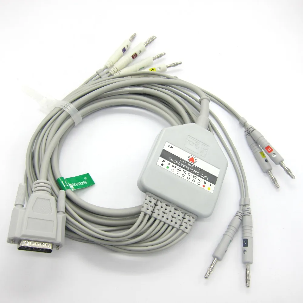 MINDRAY EKG cable with 10 leadwires Popular EKG CABLE,banana4.0 photo
