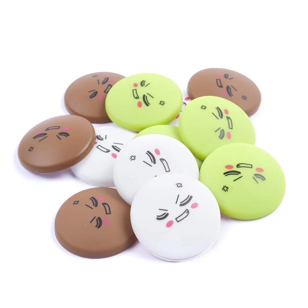 

Frog face Modelling Rubber Fender The Handle Door Lock Protective Pad Protection Wall Stick Anti-collision pad