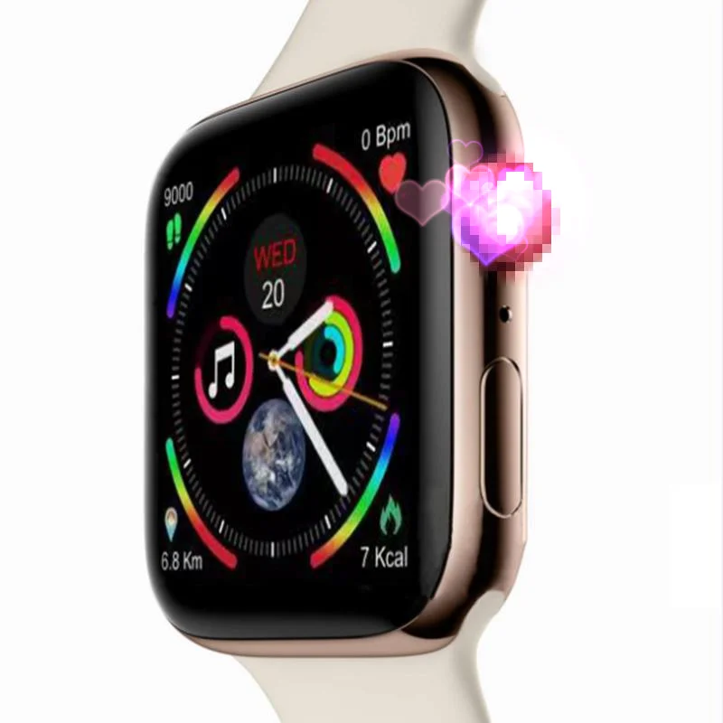 

Bluetooth Smart Watch GPS IWO 8 1:1 SmartWatch 44mm Case for Apple iOS Android Heart Rate ECG Pedometer IWO 6 Upgrade watches