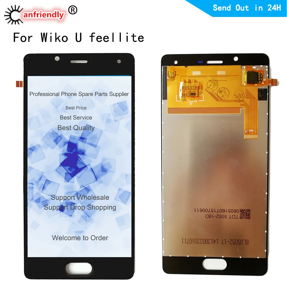 ЖК дисплей 5 0 дюйма для Wiko Ufeel U feel lite prime с сенсорной панелью сенсорный монитор