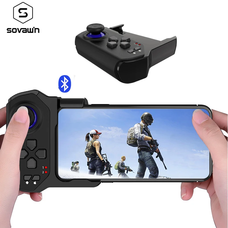 PUBG Controllers Goystick Bluetooth Single Hand PUBG Mobile Gamepad Wireless Portable Game Controller for iPhone Android Phone