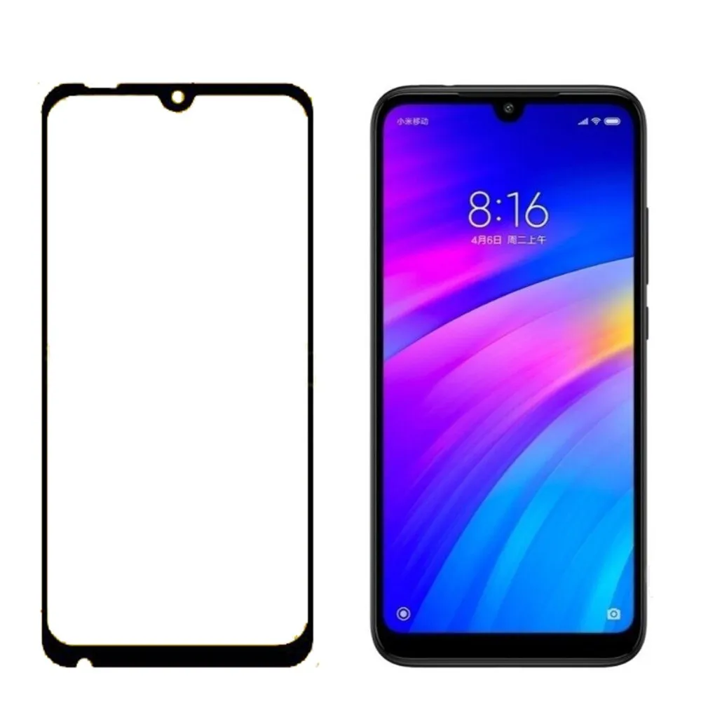 10 шт. Redmi7 Защита экрана для Xiaomi Redmi 7/Note 7 закаленное стекло 9H полный защитный чехол пленка