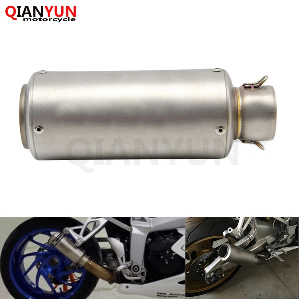

Caliber 51mm 60mm motorcycle exhaust pipe muffler stainless steel racing exhaust muffler For KAWASAKI Z750 Z750S Z800 Z900 Z1000