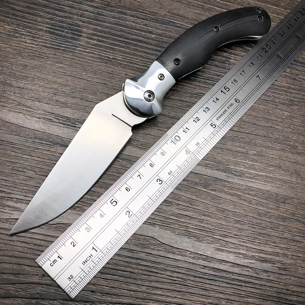 

ZZSQ C173 Tactical Folding Knife 5Cr13MoV Blade G10 Handle Camping Hunting Survival Pocket Multi Utility Rescue EDC Tools