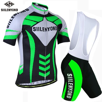 

SIILENYOND Cycling jersey suits Clothing Mountain Bike Jersey ropa ciclismo hombre Maillot Ciclismo MTB Racing Bicycle Sets