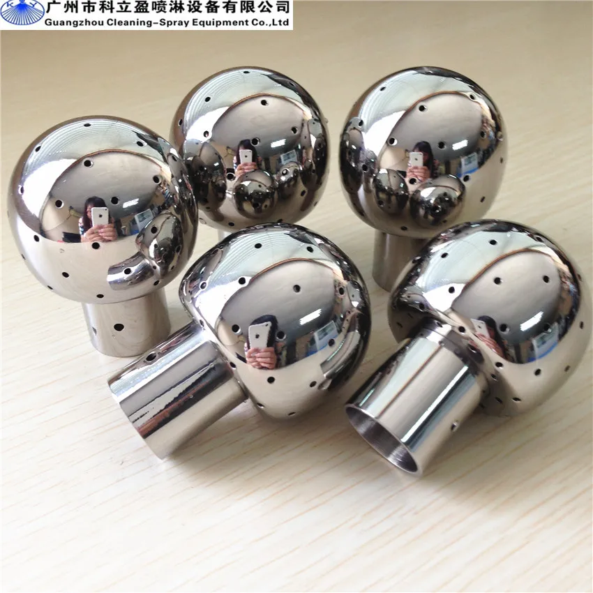 Статический спрей мяч 316L SUS 3/4 &quotбез шнуровки чистящие насадки фиксированный