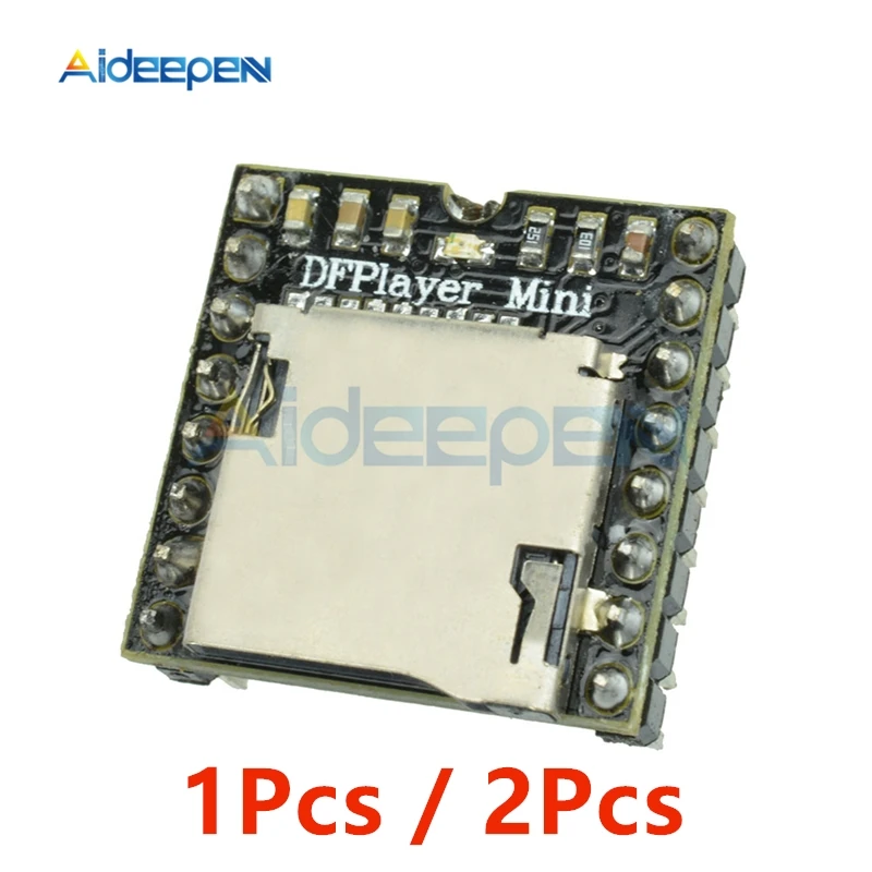 

1/2Pcs DFPlayer Mini MP3 Player Module TF Card U Disk Mini MP3 Player Audio Voice Module Board For Arduino DIY