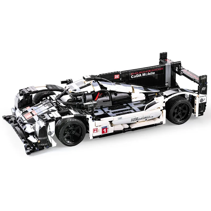 Technic Series MOC Hybrid Super Race Car Champion Marvel Building Blocks Sets Kits Bricks Toys Compatible Legoings 5530