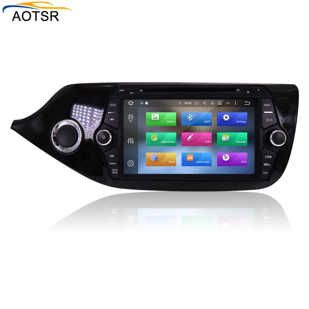 Sale IPS Screen Android 8.1 Car multimedia dvd player head unit For KIA CEED 2013 2014 2015 GPS Navigation radio auto stereo 4+32G BT 3