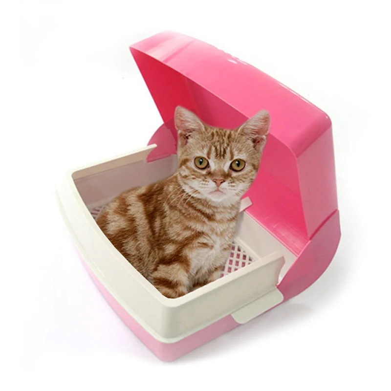 Double basin sand cat toilet deodorant antibacterial litter box boxes