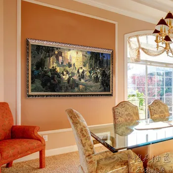 

Wall stickers home decor Family decoration painting Jesus Christ Jesus to save us decorative pictures Spray painting Wall art