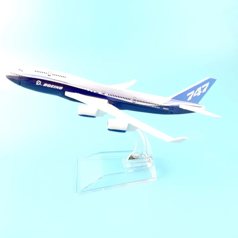 Модель самолета JASON TUTU литой металлический самолет модель оригинальная Боинг B747