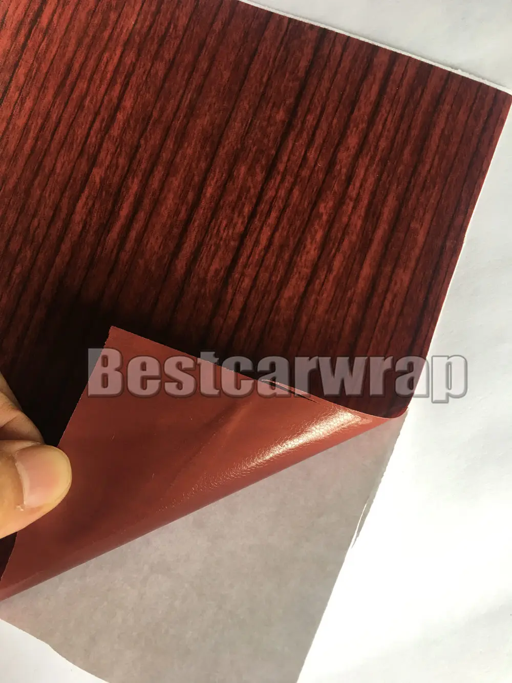 Pine Wood Grain Faux Finish Textured Vinyl Wrap Contact Paper Film for Home Office Furniture DIY No Mess Easy to Install Air-release Adhesive (4)