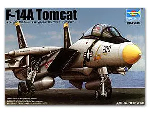 1:144 Америка темно-F-14A мужской Кот корабельный истребитель пластиковая Сборная модель самолета игрушка