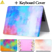 Чехол для ноутбука Macbook Air 13 Pro retina 11 12 13 15 13,3 Touch Bar для mac book Touch ID 13 A1932+ чехол для клавиатуры