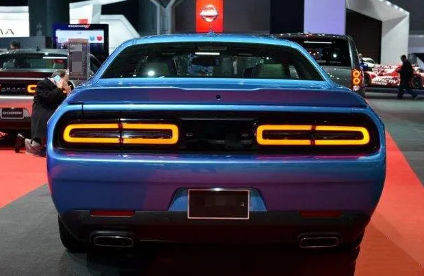 Для Dodge Challenger coupe спойлер 2 двери стиль ABS Материал заднее крыло праймер цвет задний спойлер 2013