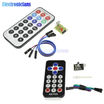 1 Set Infrared Remote Control Module Wireless IR Receiver Module DIY Kit HX1838 Smart Electronics for Arduino Raspberry Pi diy 1