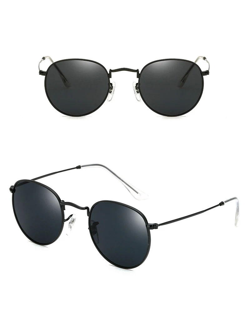 Men Retro Sunglasses Metal detail (3)