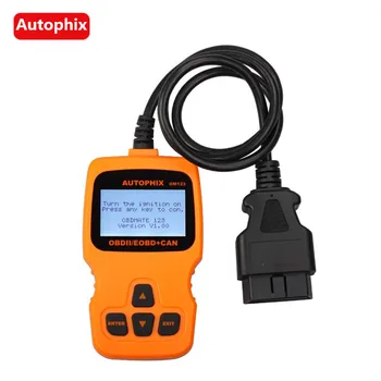 

Autophix OM123 OBD2 EOBD CAN Hand-held Engine Code Reader (Orange Color)