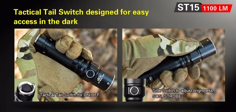 KLARUS ST15 super bright flashlight (3)