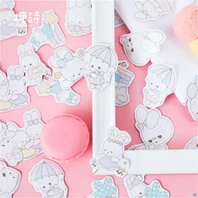 Soft Hare Bookmark Colors Brief Style Waterdrop Shaped Metal Paper Clip Bookmarks Stationery School Office Supply