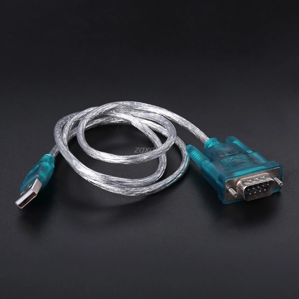 USB к RS232 последовательный порт 9 контактный кабель DB9 адаптер последовательного com