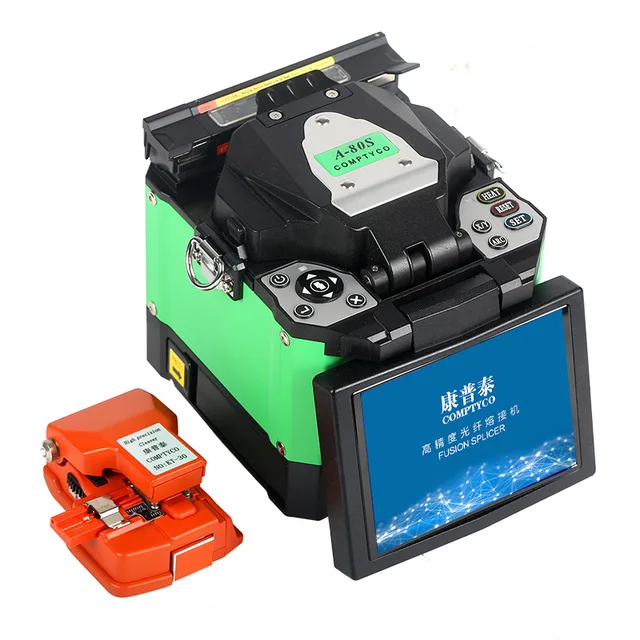 A 80S Automatic Fusion Splicer Machine Fiber Optic Fusion Splicer Fiber
