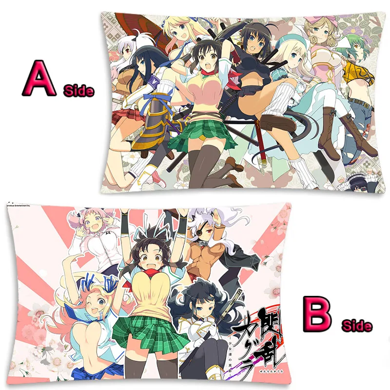 Аниме Senran Kagura Kayano Ai Shiraishi Ryouko Dakimakura обнимающая Подушка Чехол Otaku 2 стороны 35x55