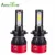 AmmToo Mini H7 LED Del Faro Dell’automobile H4 Ha Condotto La Lampada 9005 Della luce di Nebbia 9006 H1 H11 HB3 HB4 Moto Led 72 w 8000LM Auto 4300 k 6500 k Lampadina