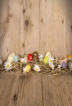 

Spring Easter Egg Photography Backgrounds Vinyl cloth High quality Computer printed custom backdrop