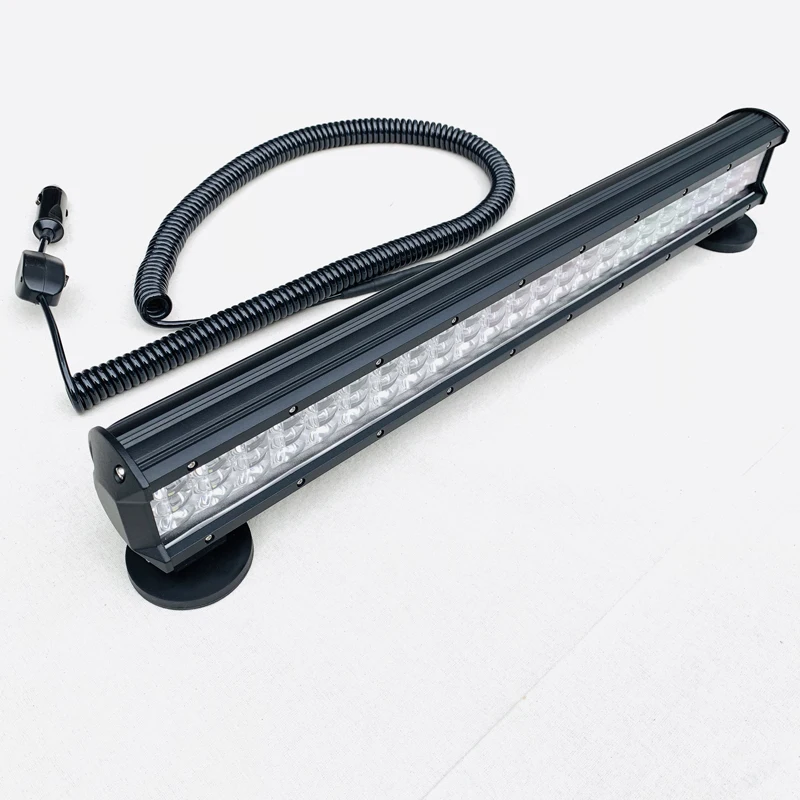 

22" 288w High power Car Led light bar OFFROAD driving headlight Magnet Mounts Autos Roof Spotlight 4x4 Truck ATV Led work light